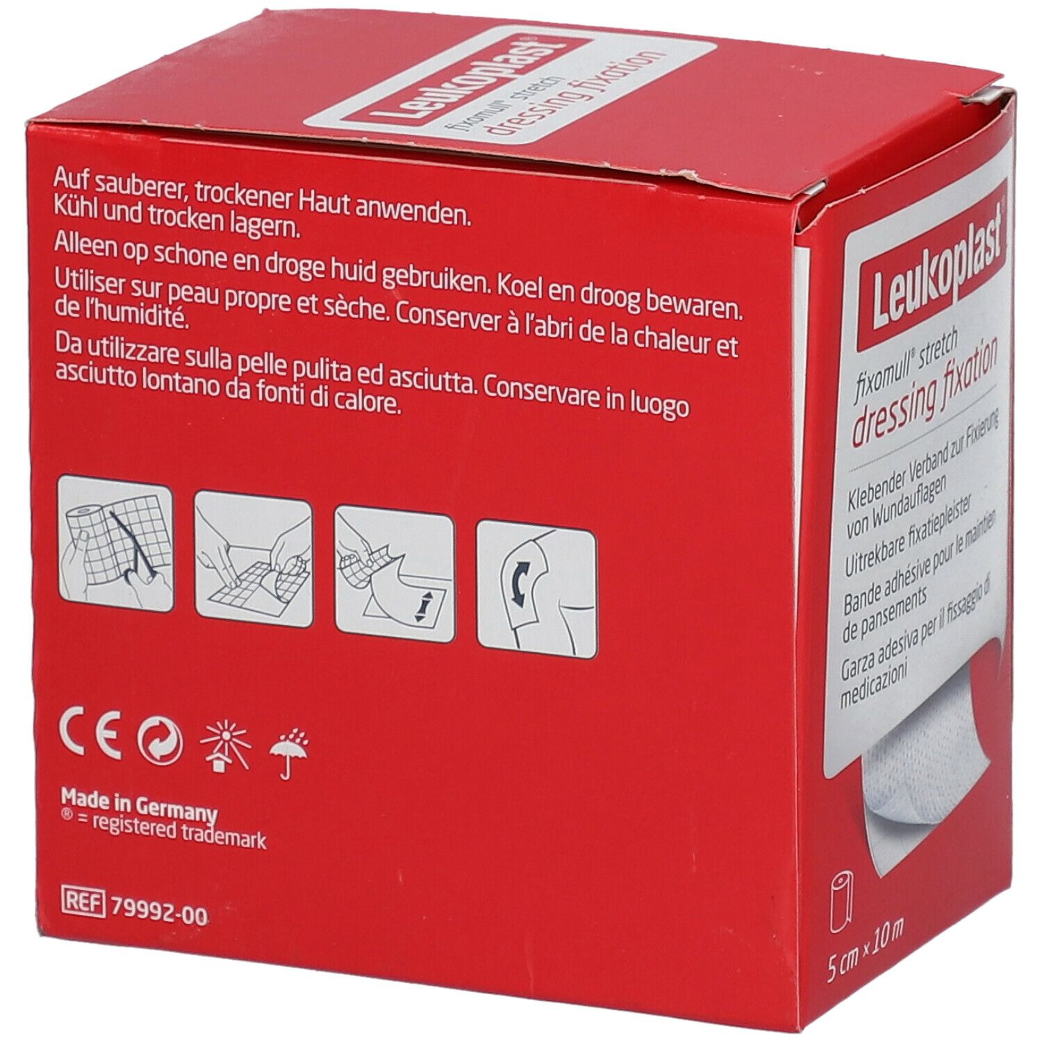 Leukoplast Fixomull Stretch 5 cm x 10 m 7999205