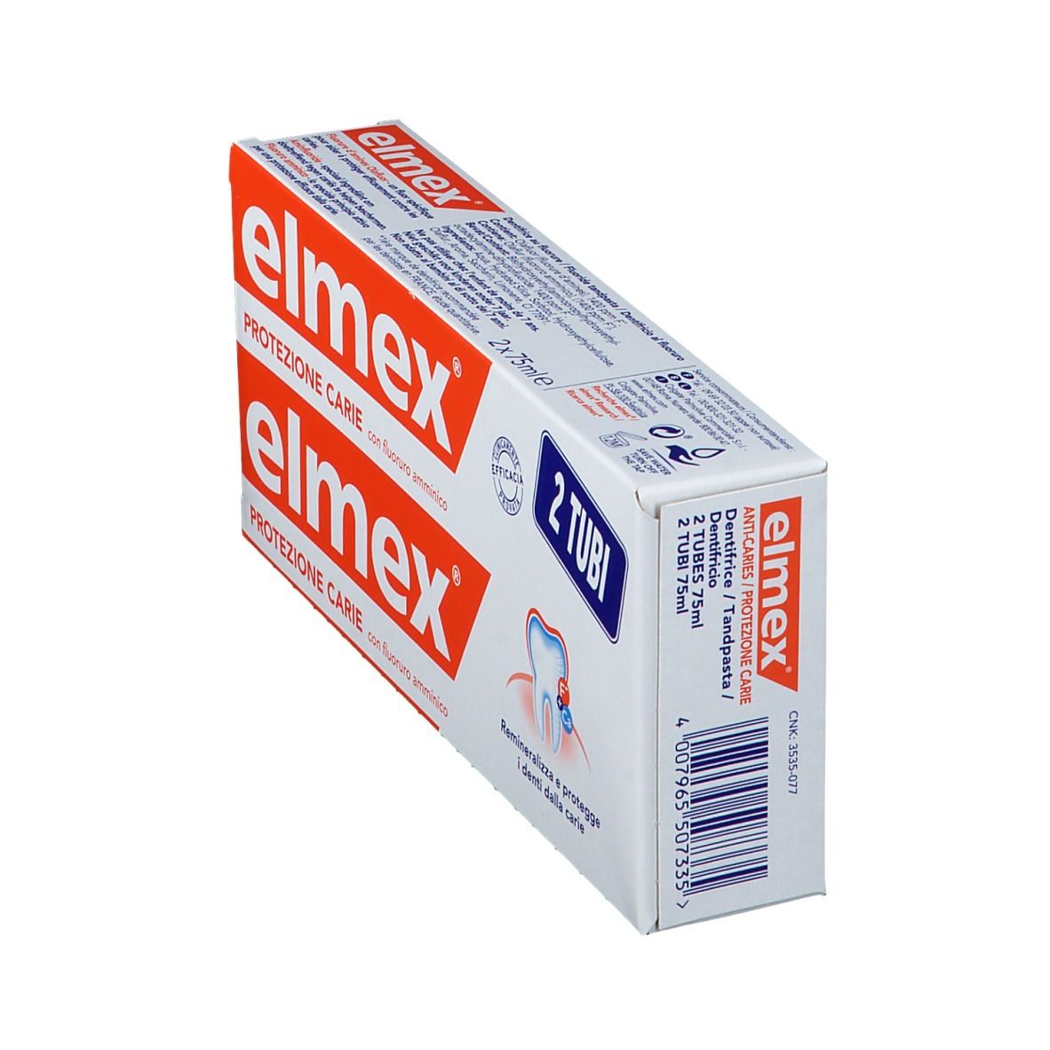 Elmex Dentifricio Anti-Carie Adulto Bitube