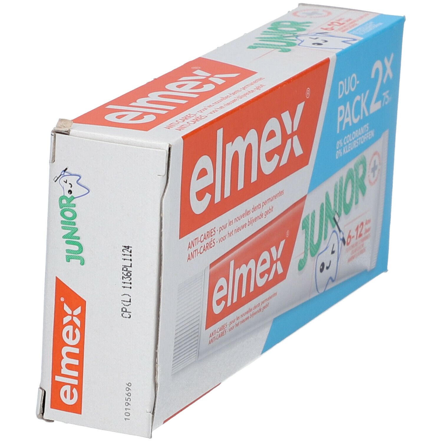 Elmex Junior Dentifricio 6-12 Anni Duo