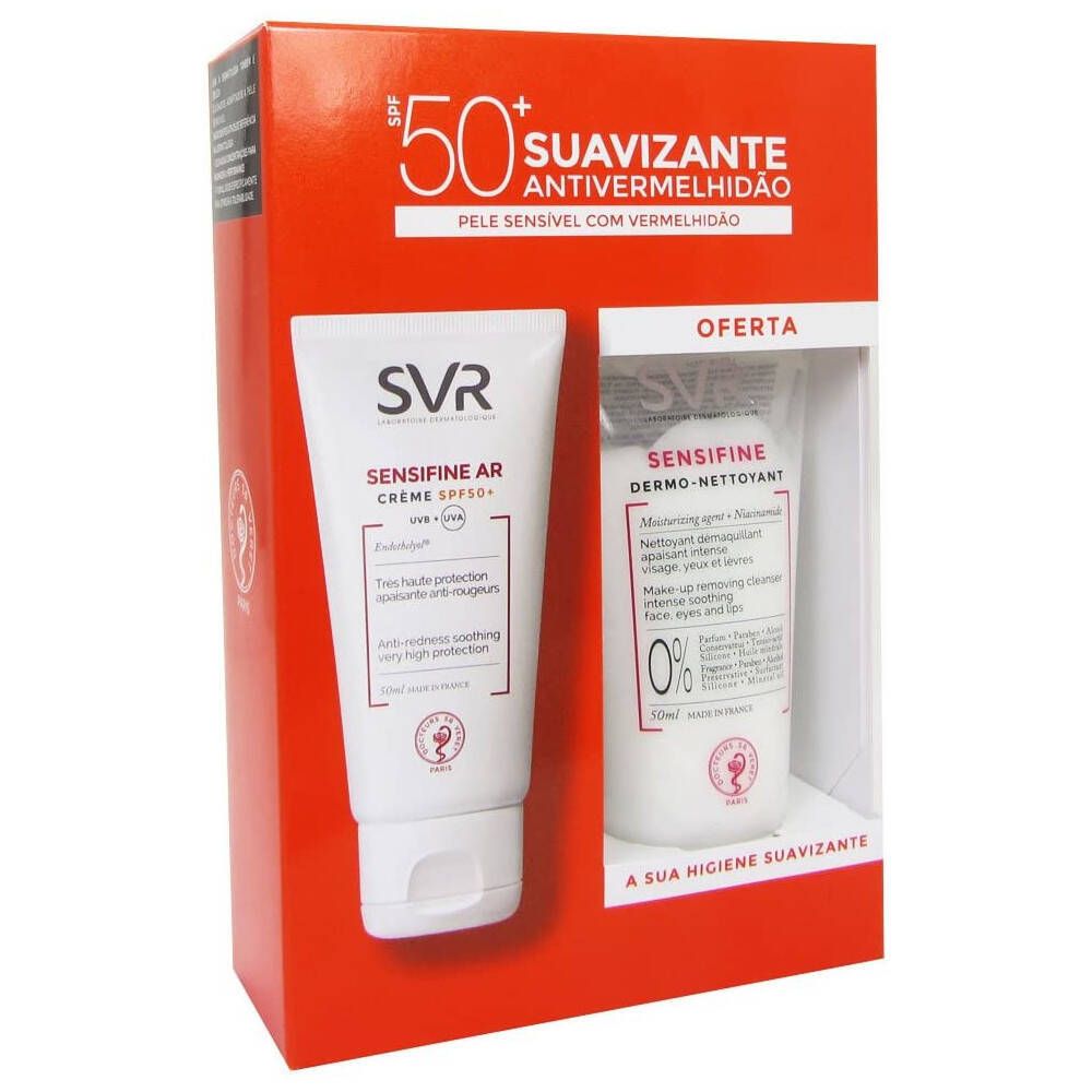 SVR Sensifine AR Crema SPF50 + Dermo-Nettoyante