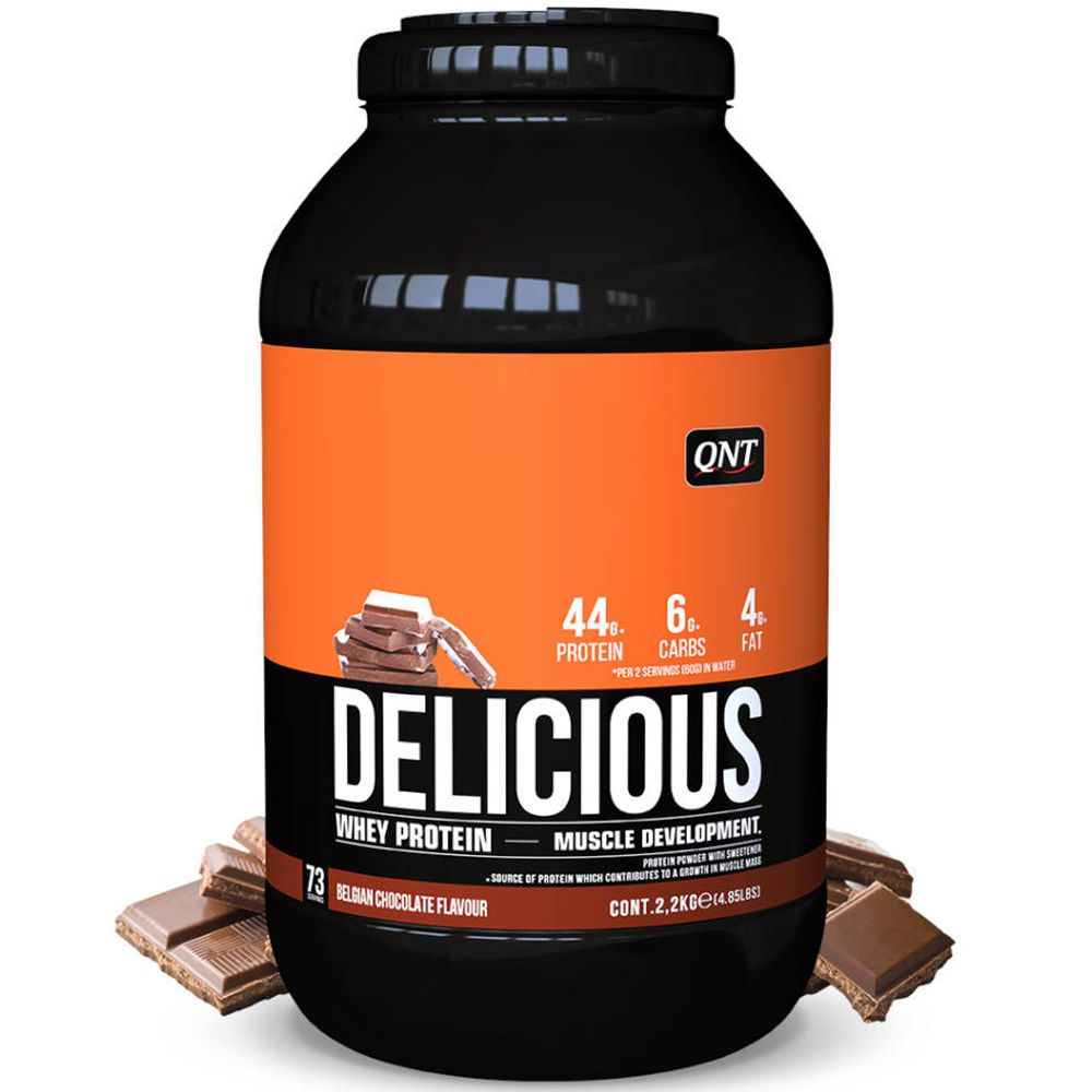 QNT Delicious Whey Protein Powder Chocolate