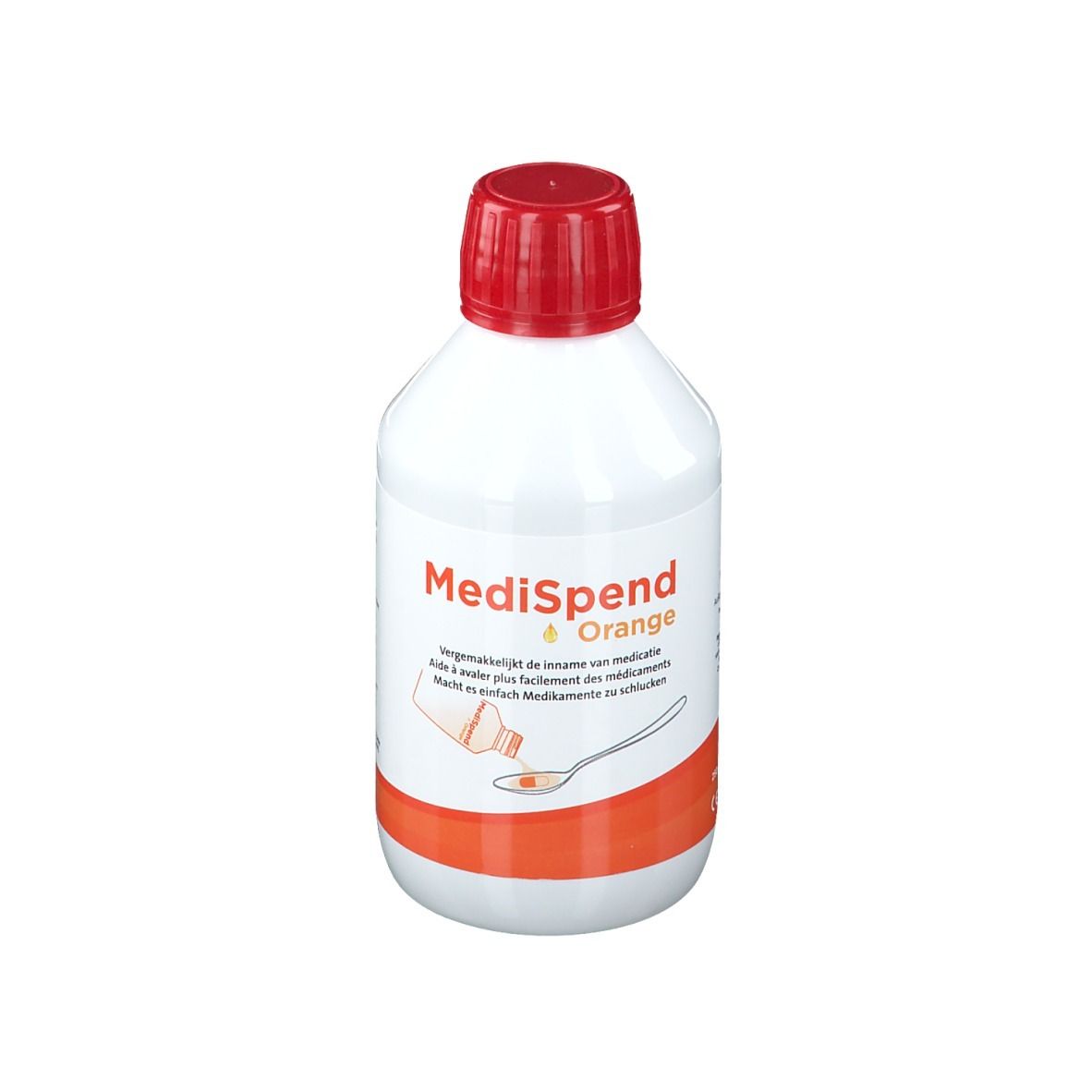 Medispend Pills Swallowing Gel Orange Flavour