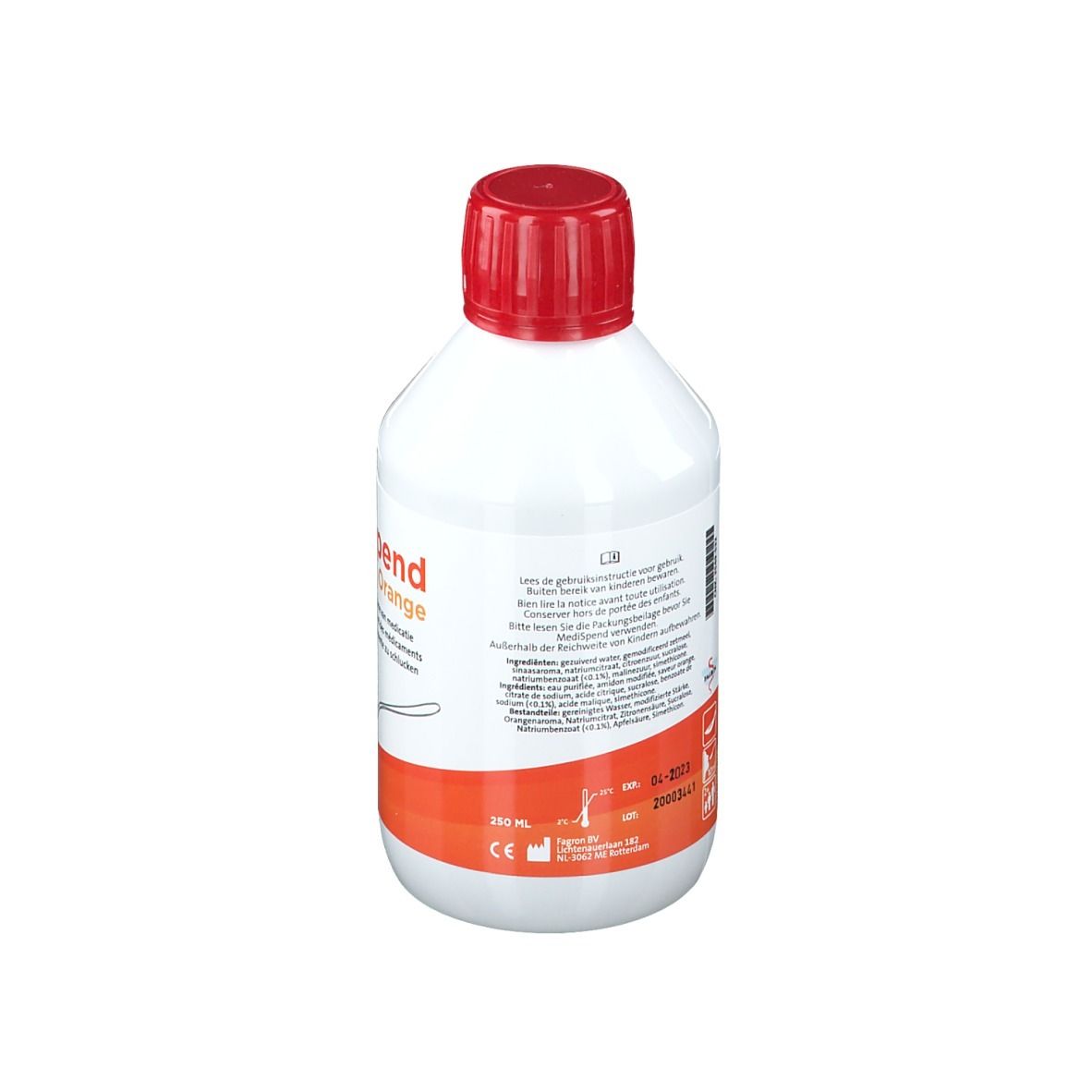 Medispend Pills Swallowing Gel Orange Flavour
