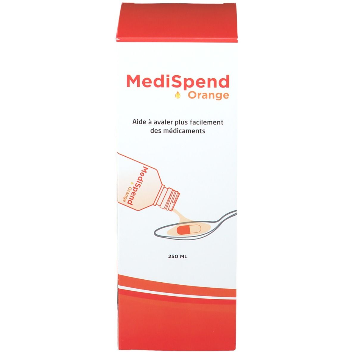 Medispend Pills Swallowing Gel Orange Flavour