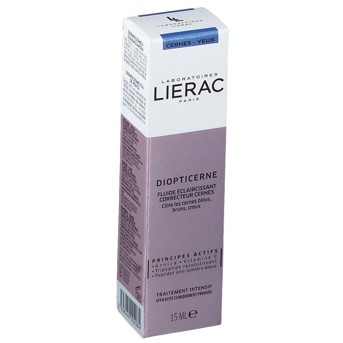 LIERAC DIOPTICERNE Fluido Schiarente Correzione Occhiaie