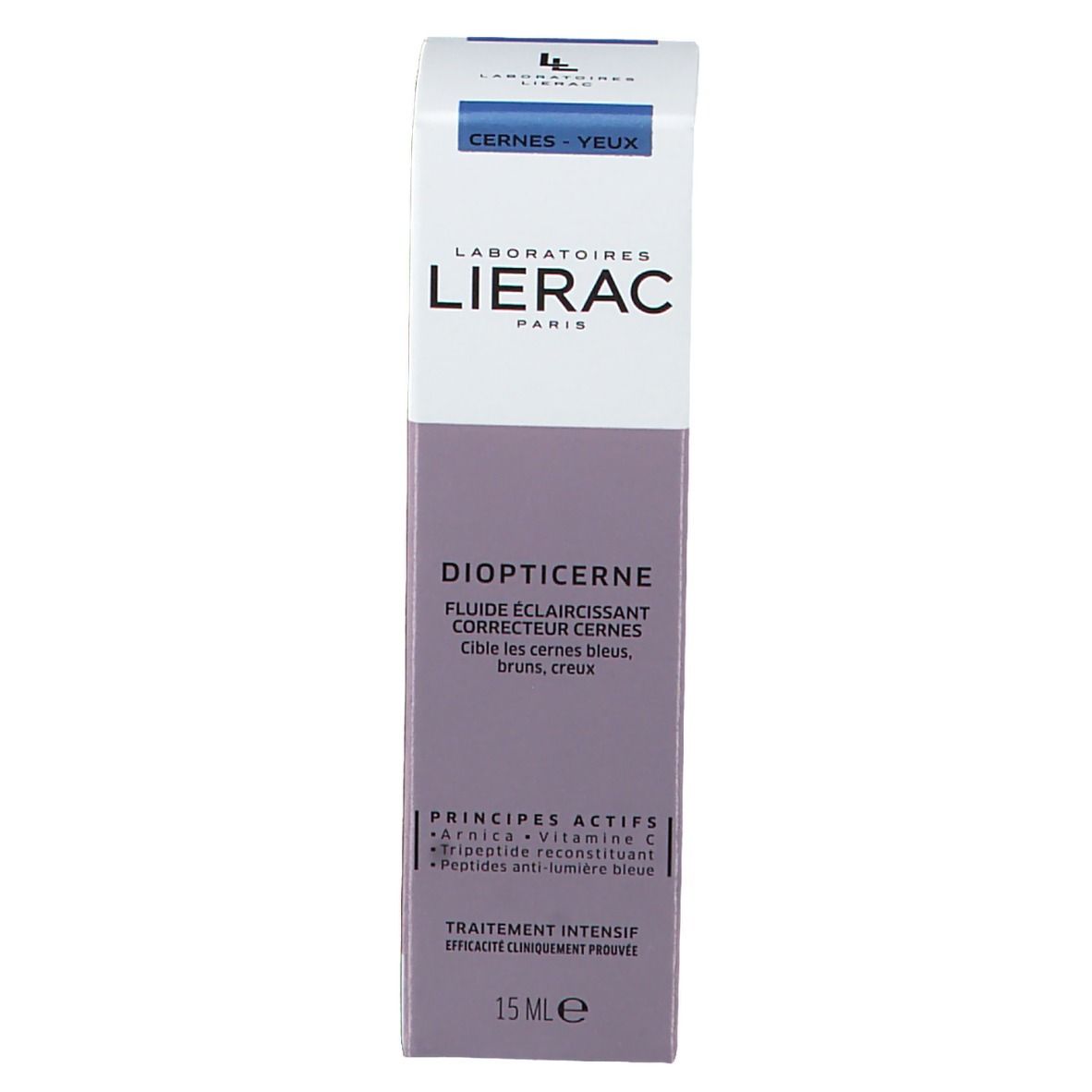 LIERAC DIOPTICERNE Fluido Schiarente Correzione Occhiaie