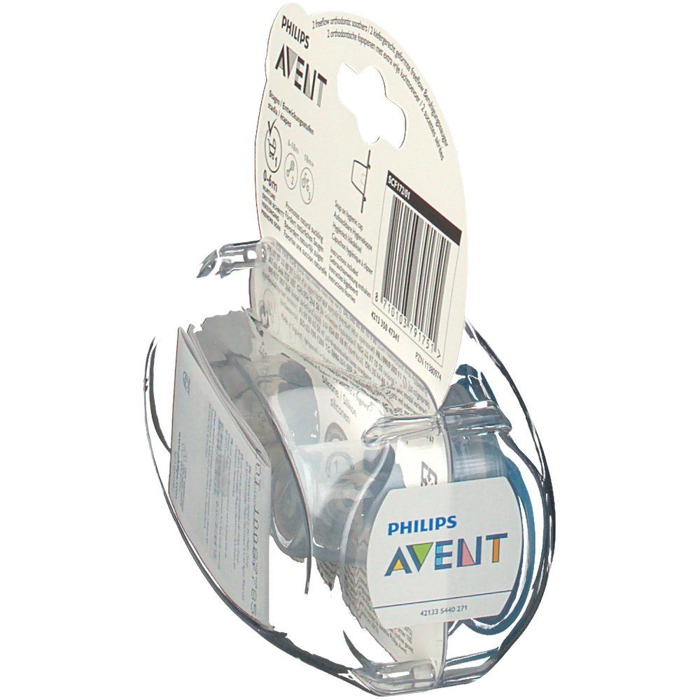 Avent Succhietto Free Flow Fashion Ragazzo 0-6 Mesi