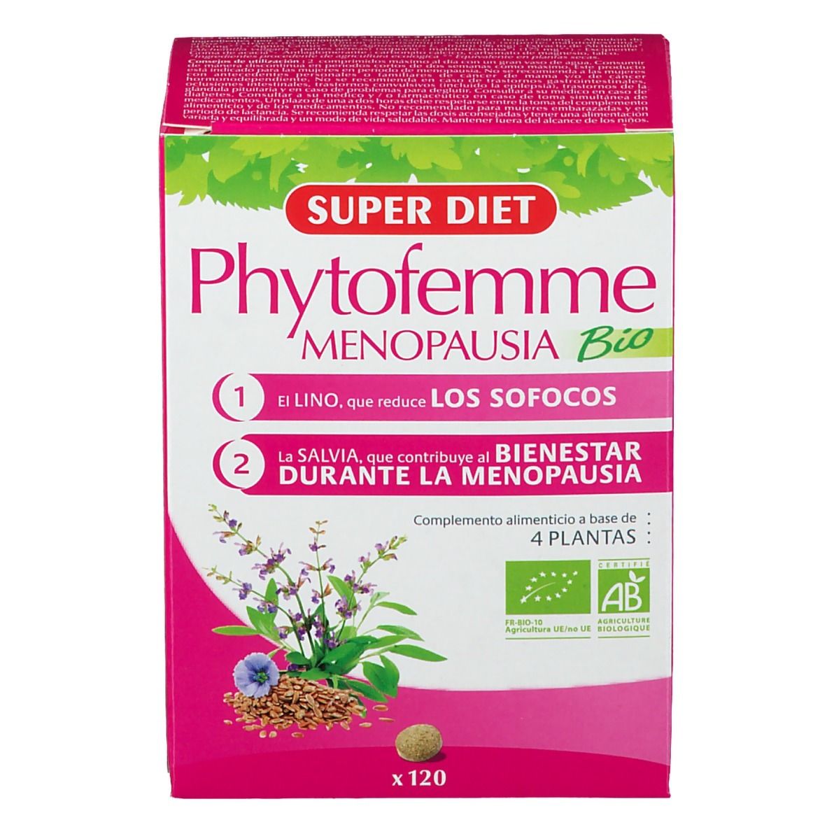 Super Diet Phytofemme Salvia Menopausa Bio