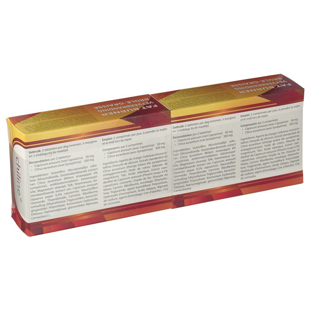 Chiline Fatburner Duo 1+1 GRATIS