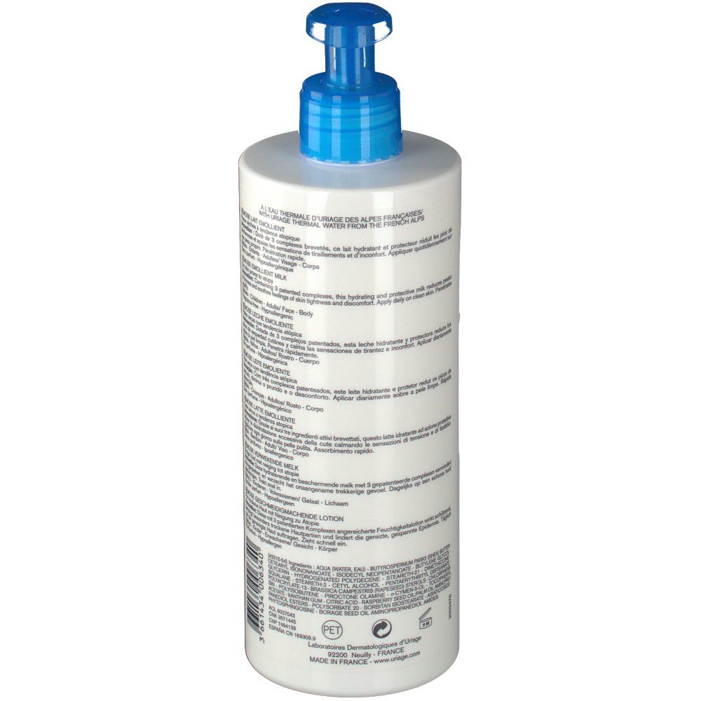 Uriage Xémose Soothing Milk New Formula