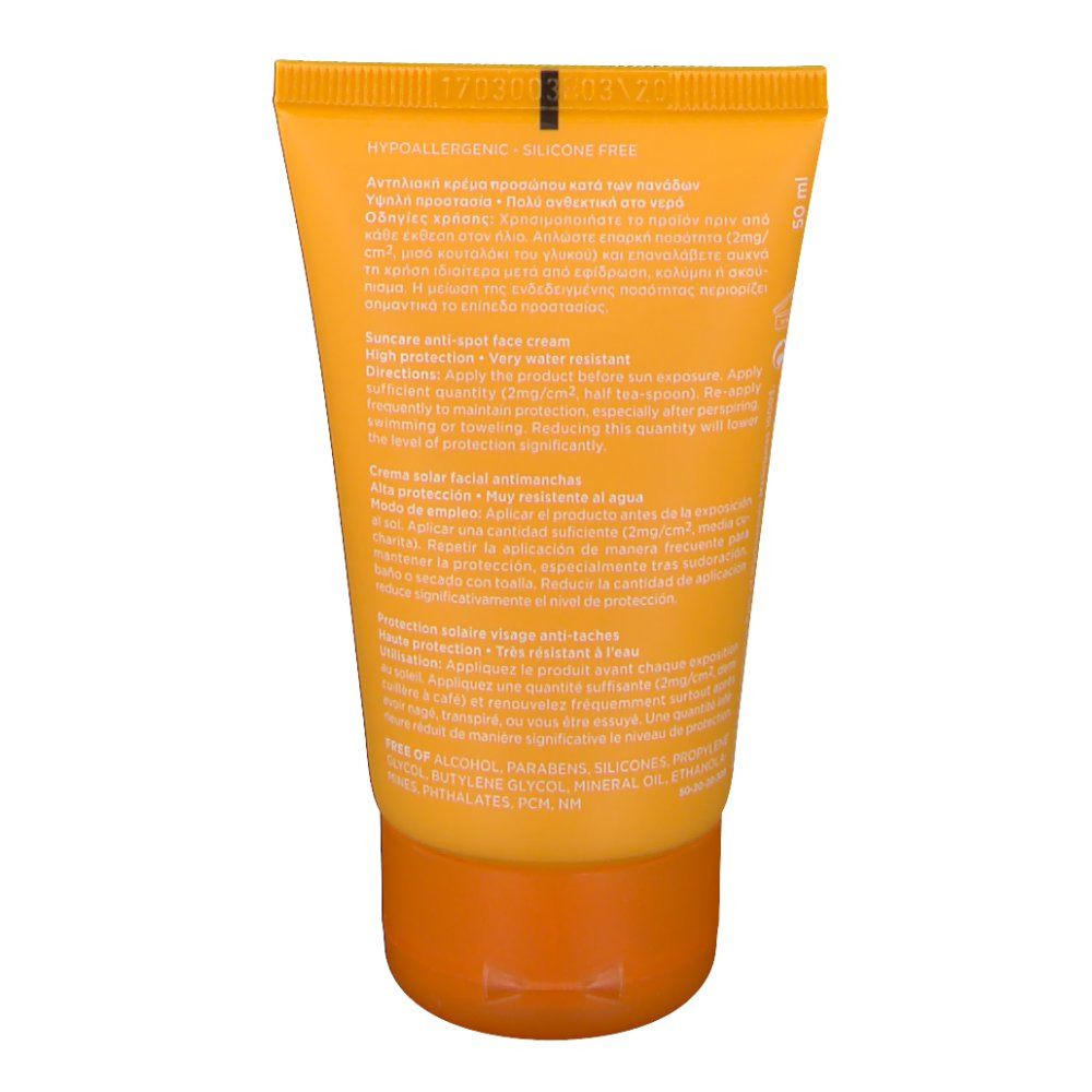Apivita Sun Crema Viso Anti-Spot SPF50