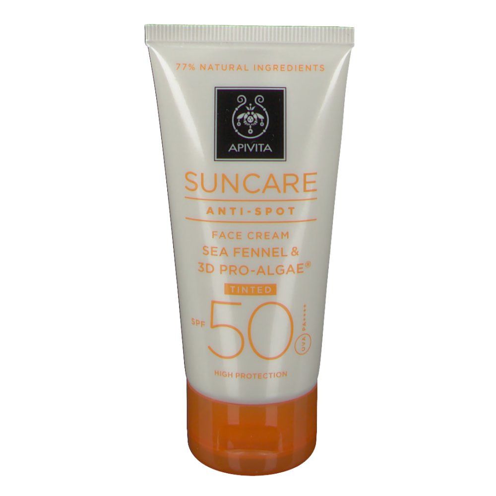 Apivita Sun Crema Viso Anti-Spot Tinto SPF50