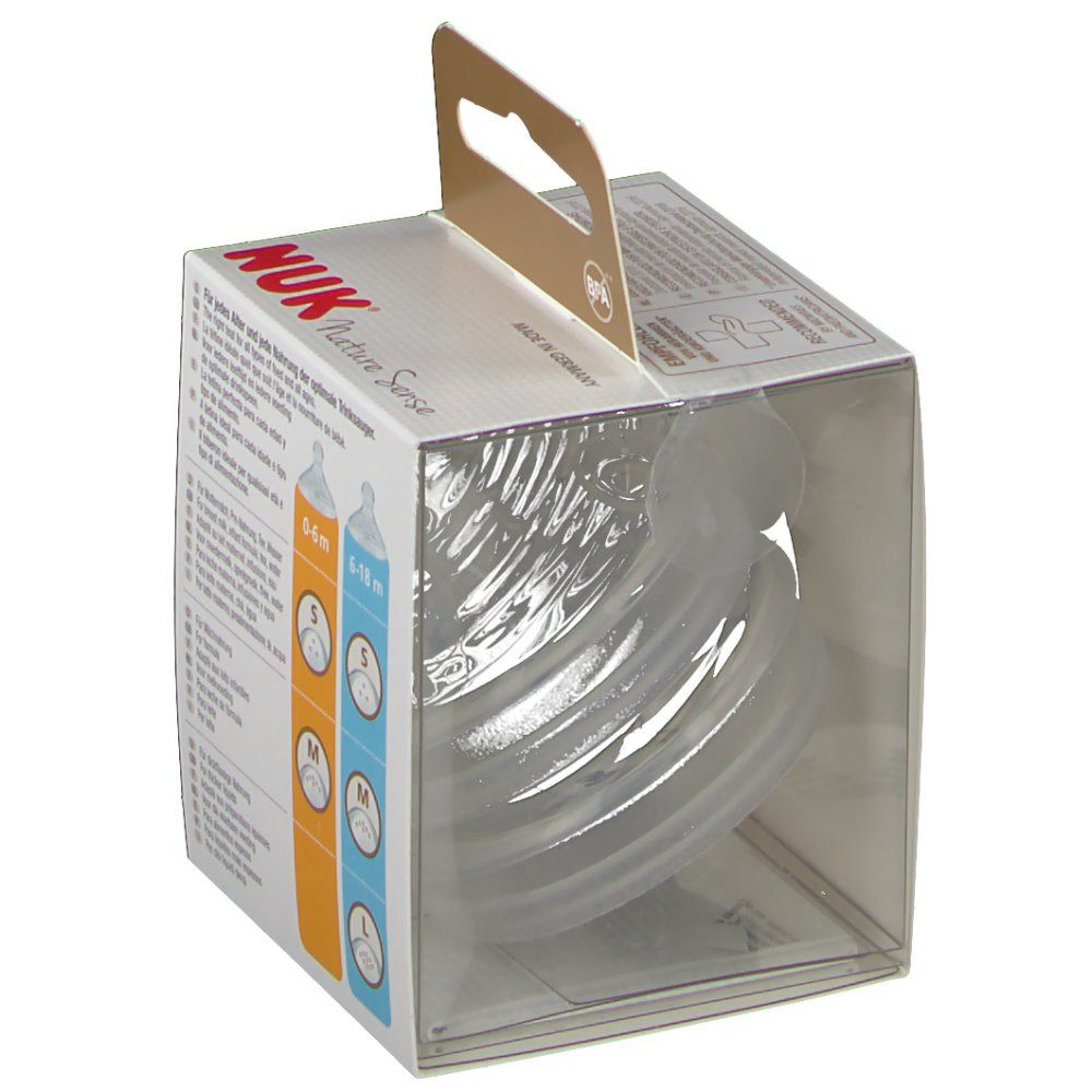 NUK Teat Nature Sense Small 1