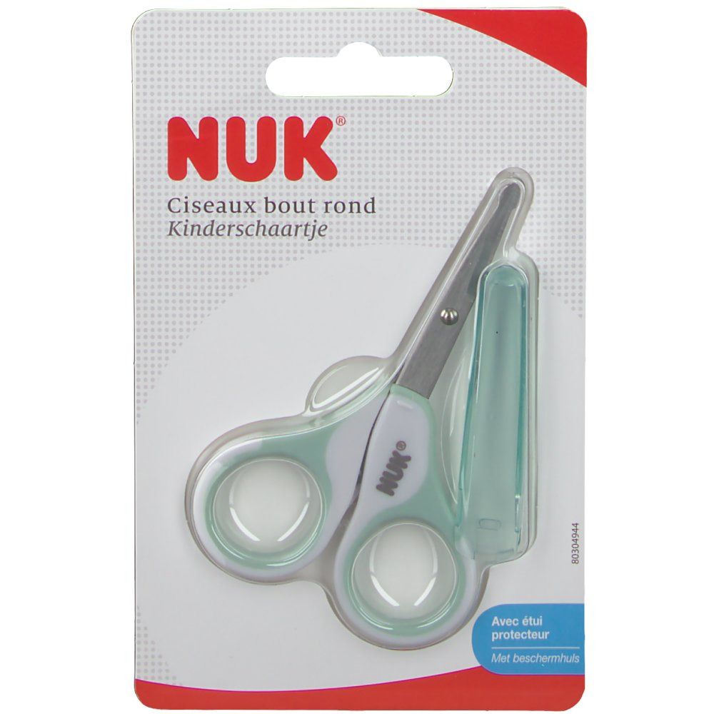 NUK Nail Scissors Round