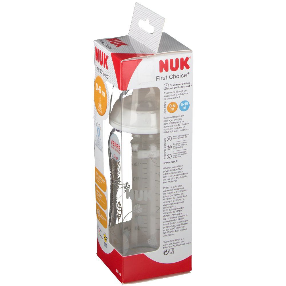 NUK Feeding Bottle Mixed