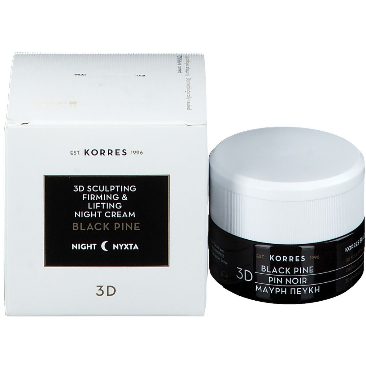 Korres Black Pine 3D Night Cream