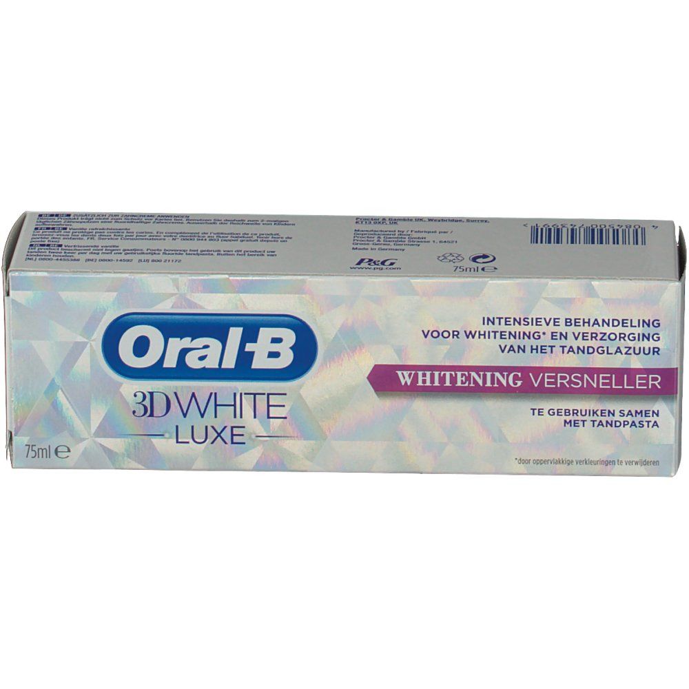 Oral B Toothpaste 3D Luxe Whitening Speed Up