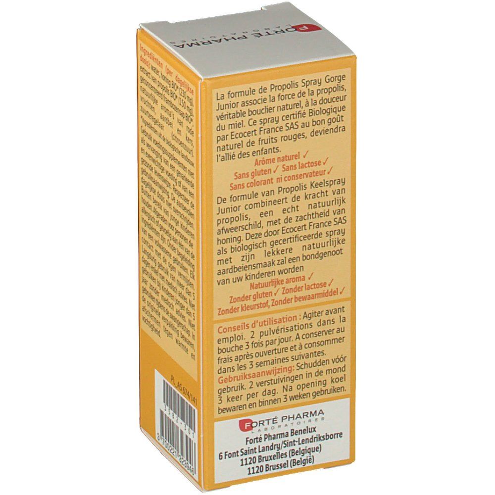 Forté Pharma Propolis Spray Gola Junior