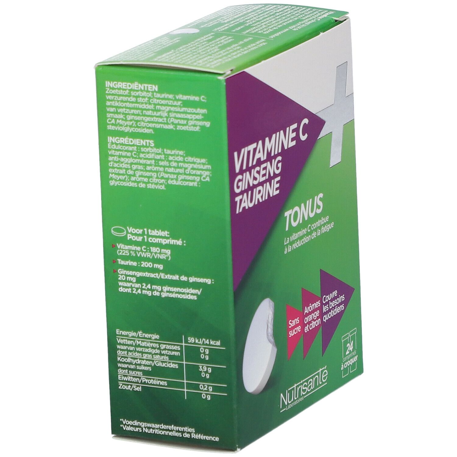 Nutrisanté Vitamina C+ Ginseng Taurina