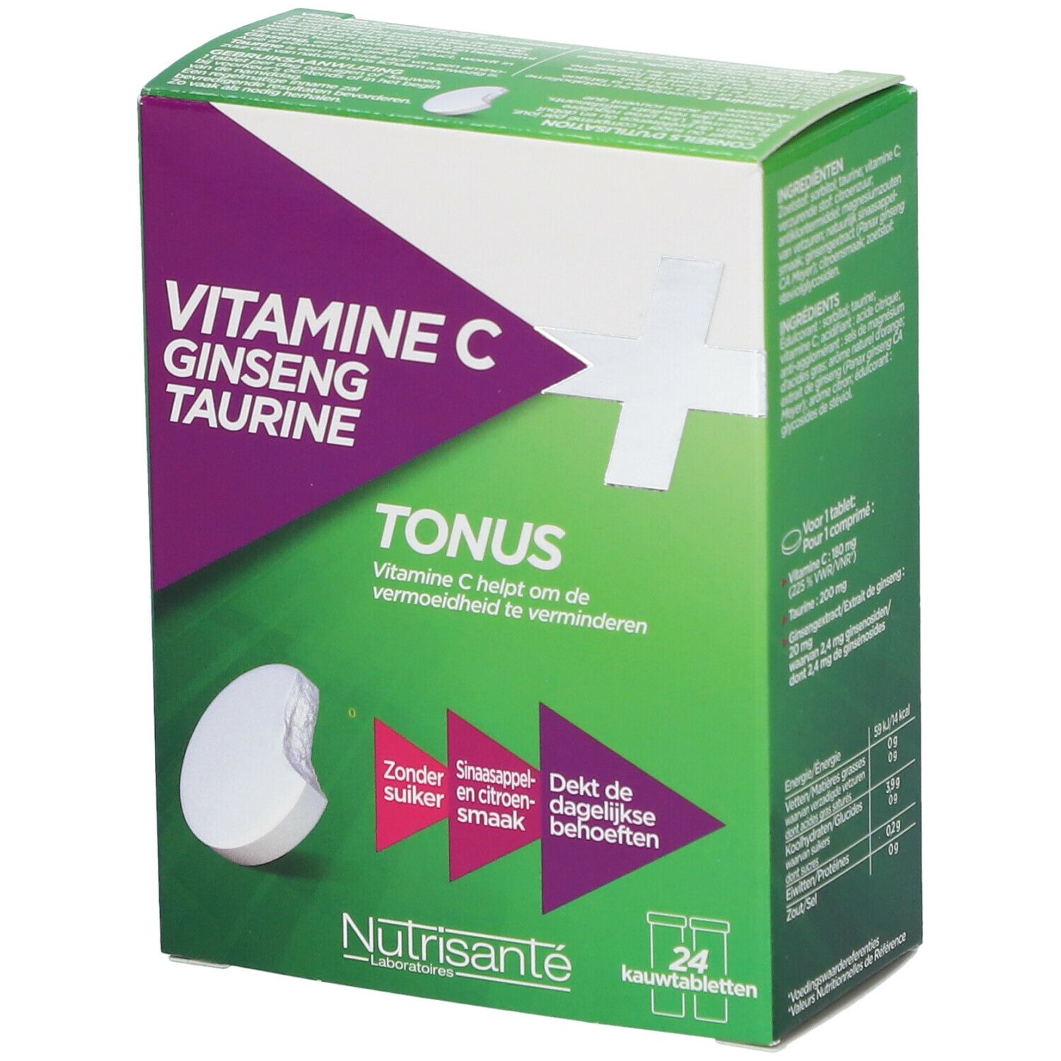 Nutrisanté Vitamina C+ Ginseng Taurina