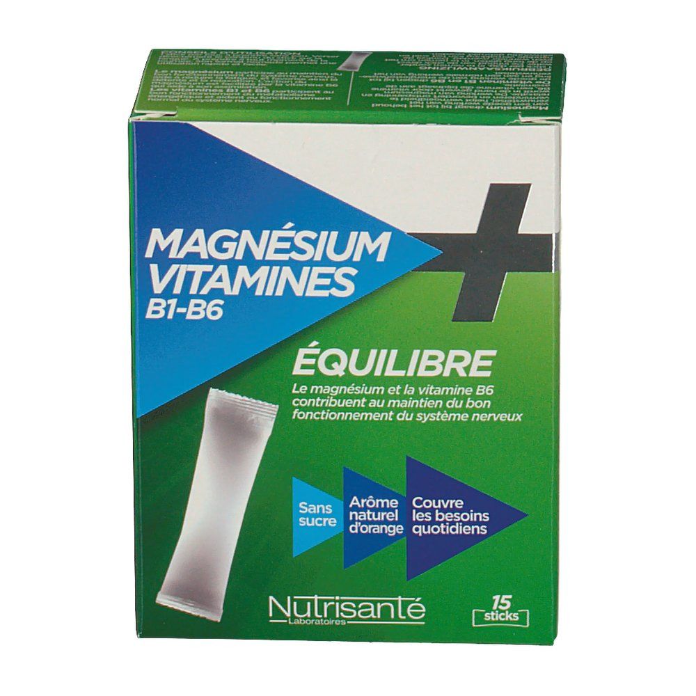 Nutrisanté Magnesio + Vitamina B1-B6