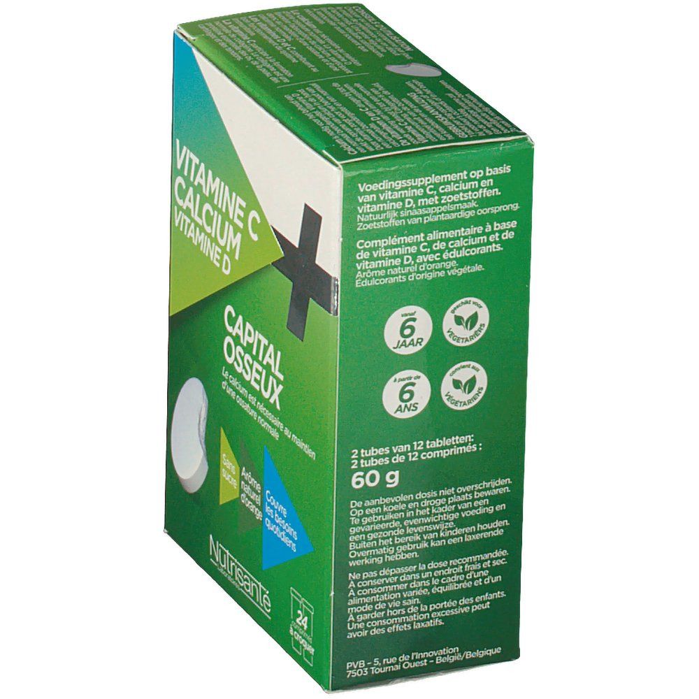 Nutrisanté Vitamina C+ Calcio Vitamina D