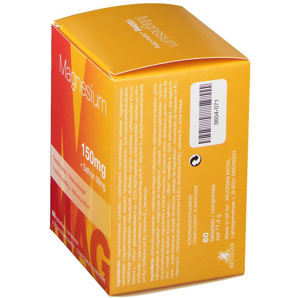 Revogan Magnesio 150 mg + Zafferano 28 mg