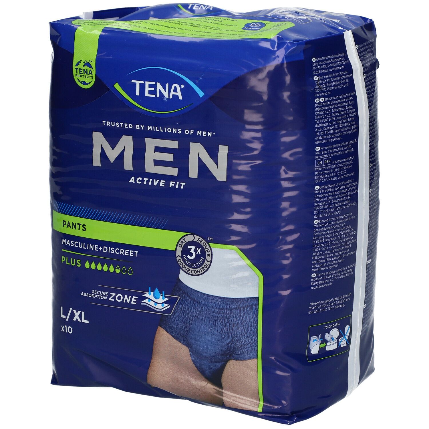 TENA® Men Active Fit Pants L