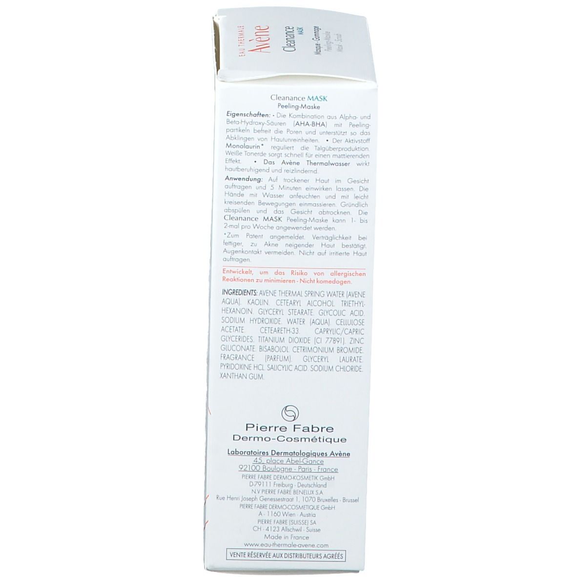 Avène Cleanance Mask Maschera-Gommage
