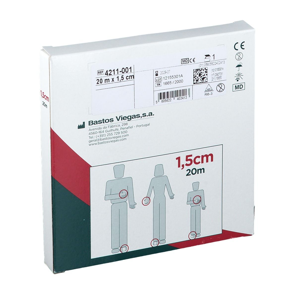 BV Benda Tubolare 1,5 cm x 20 m