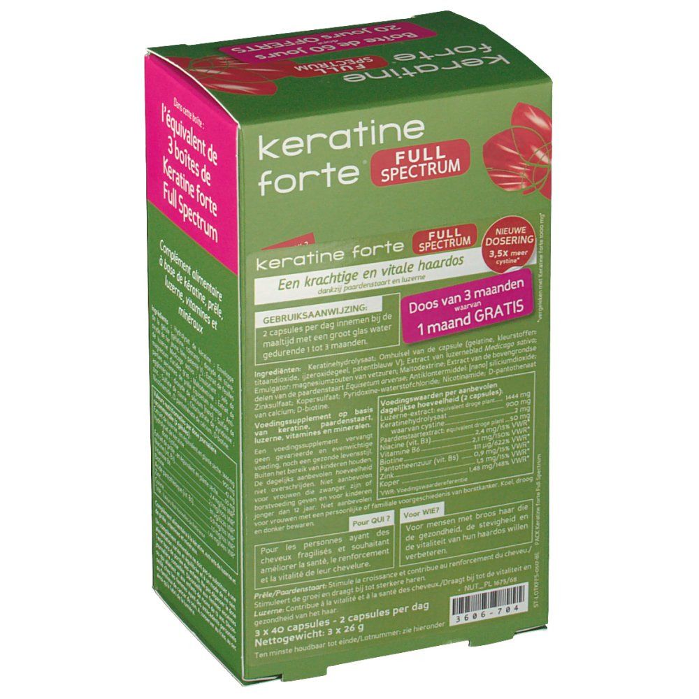 Biocyte Keratine Forte Full Spectrum Pack