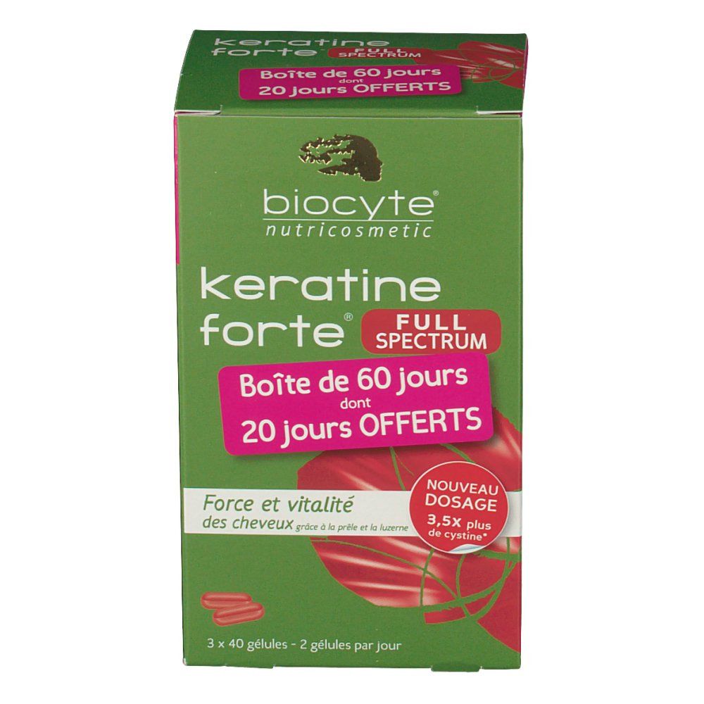 Biocyte Keratine Forte Full Spectrum Pack