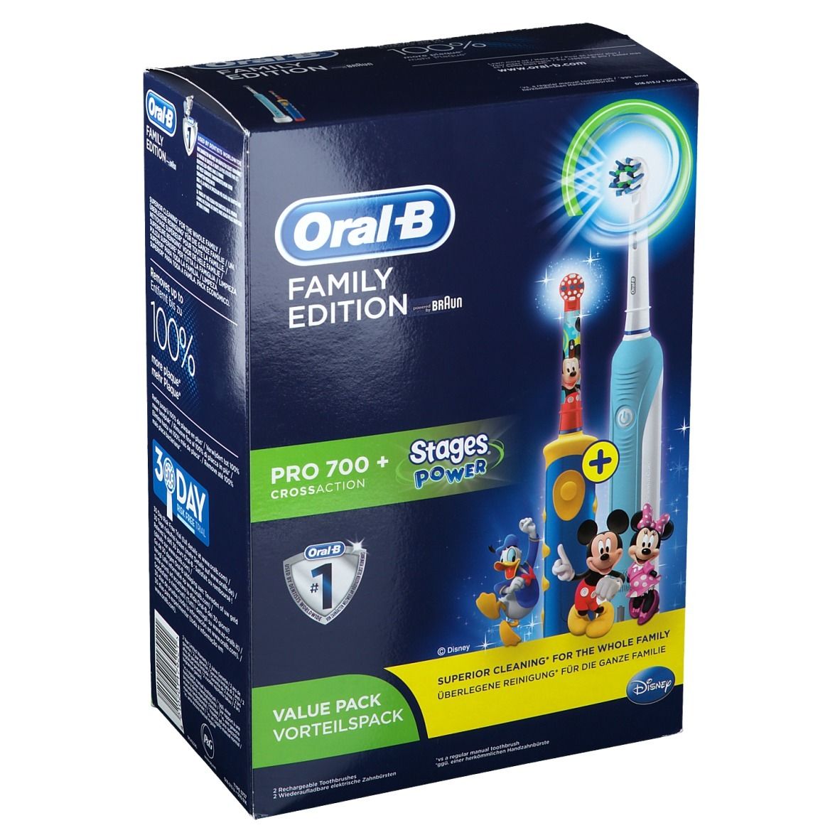 Oral B Pro 700 Famiglia + Stages