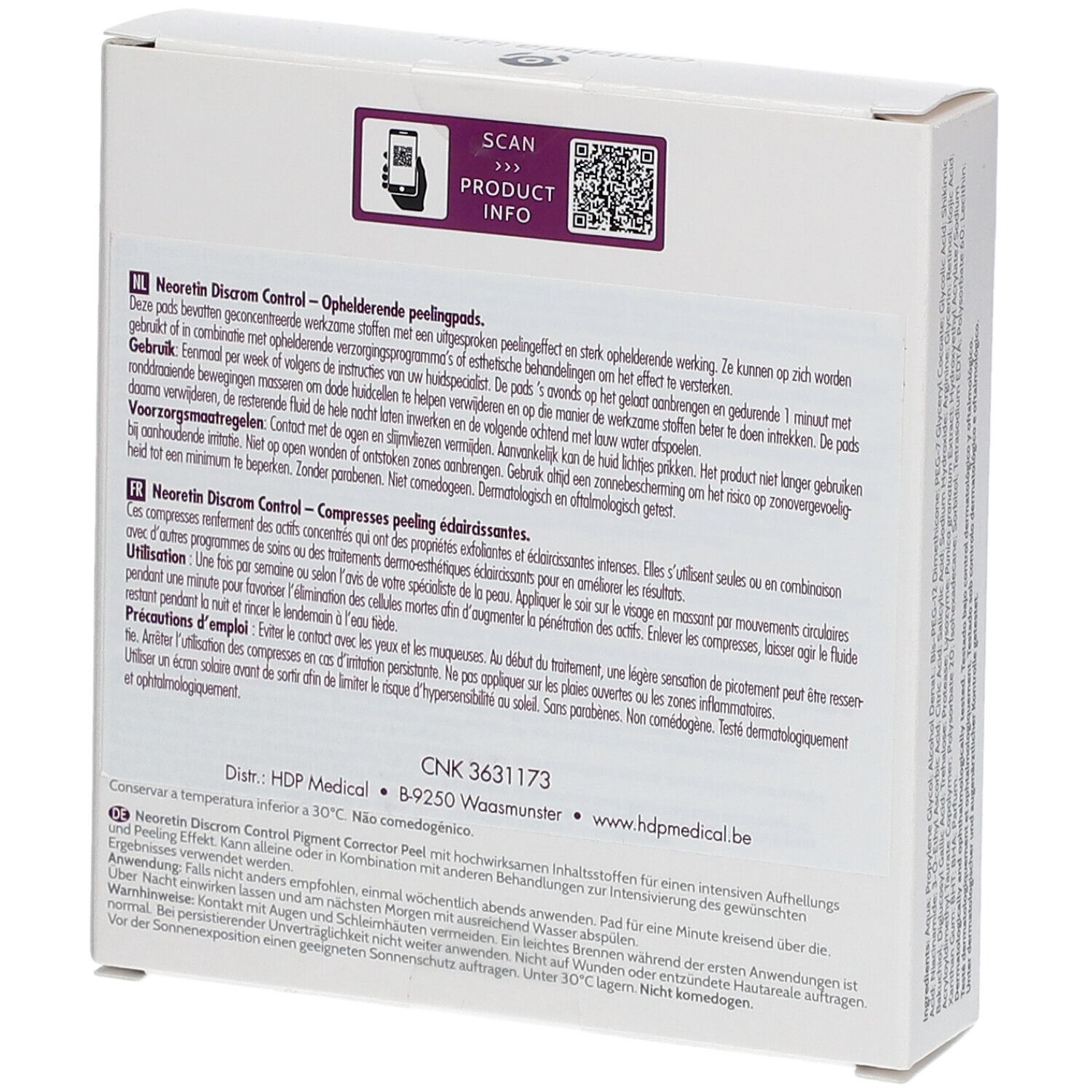 Neoretin Discrom Control Lightening Peel Pads