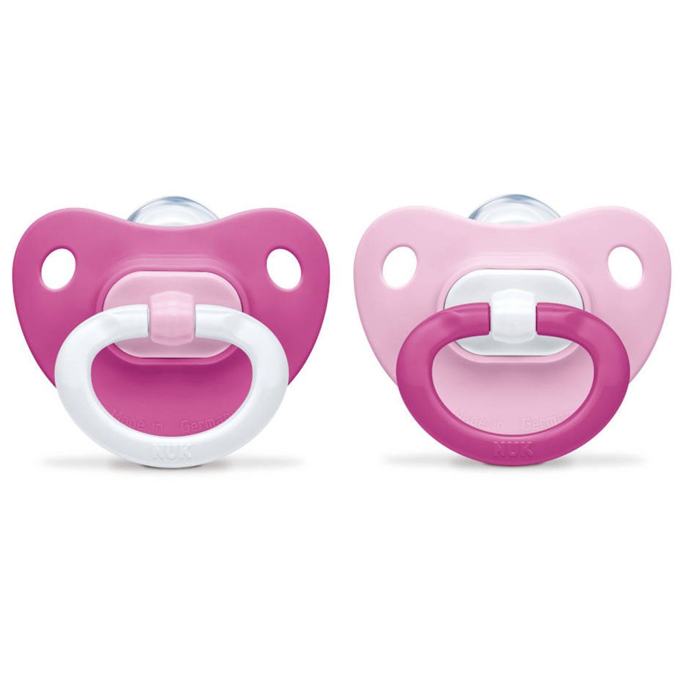 NUK Pacifier Classic Fashion Girl Size 2 6-18Months
