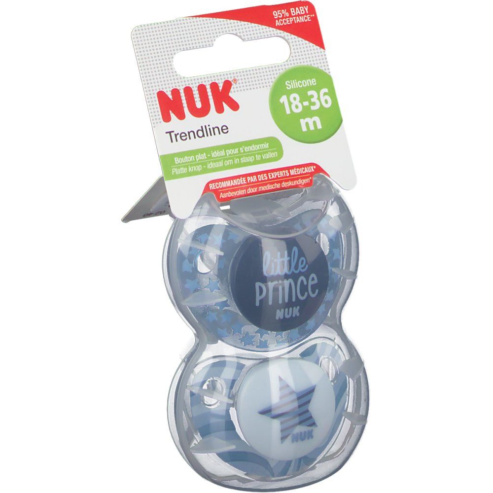NUK Pacifier Trendline Day Boy Size 3 18Months+
