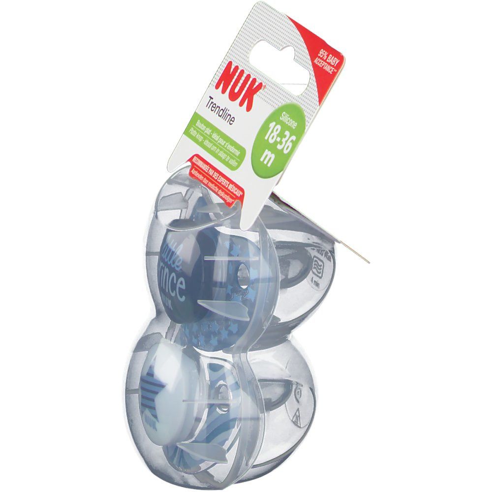 NUK Pacifier Trendline Day Boy Size 3 18Months+