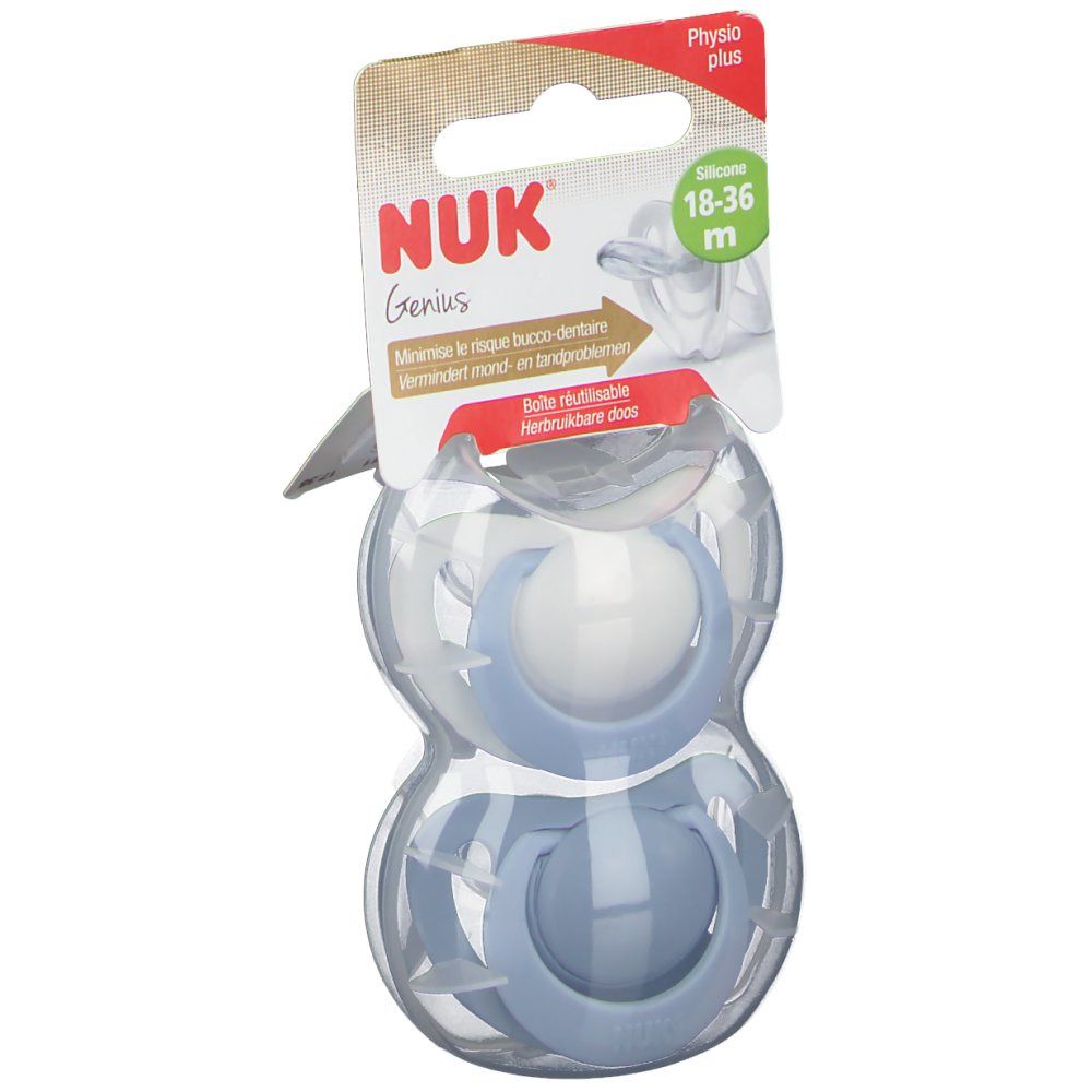 NUK Pacifier Genius Boy Size 3 18Months+