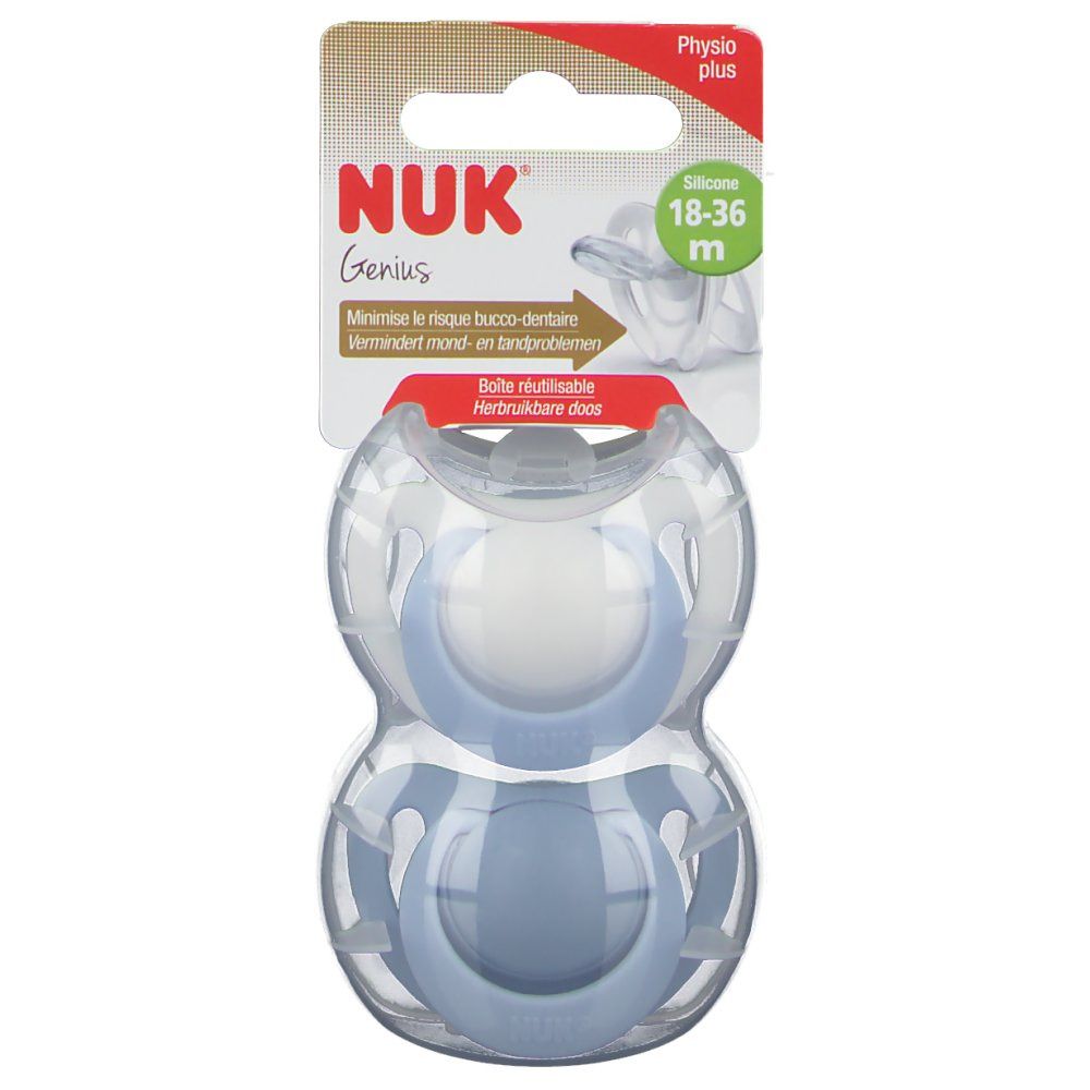 NUK Pacifier Genius Boy Size 3 18Months+