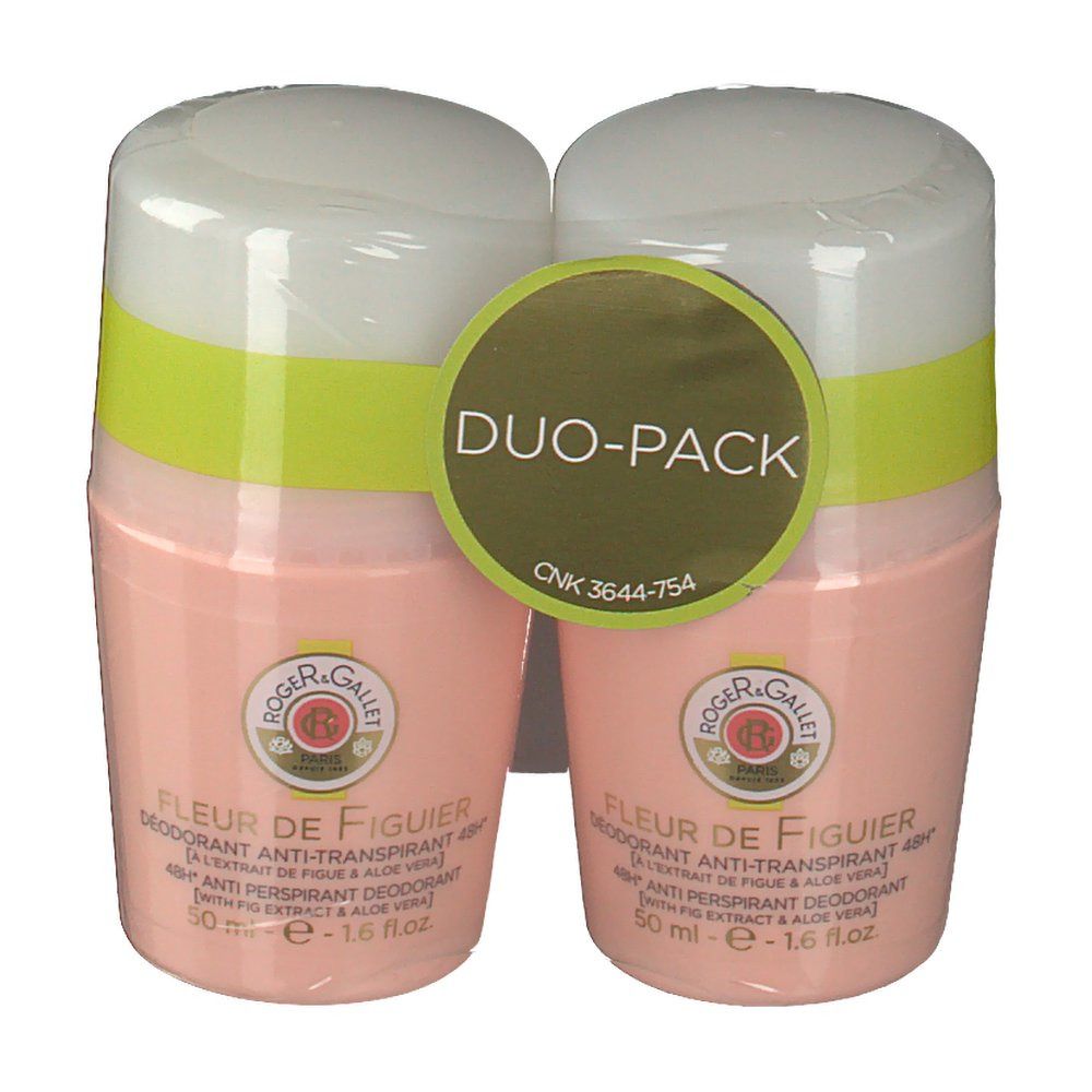 Roger & Gallet Fleur De Figuier Antitranspirante Deodorante Duo