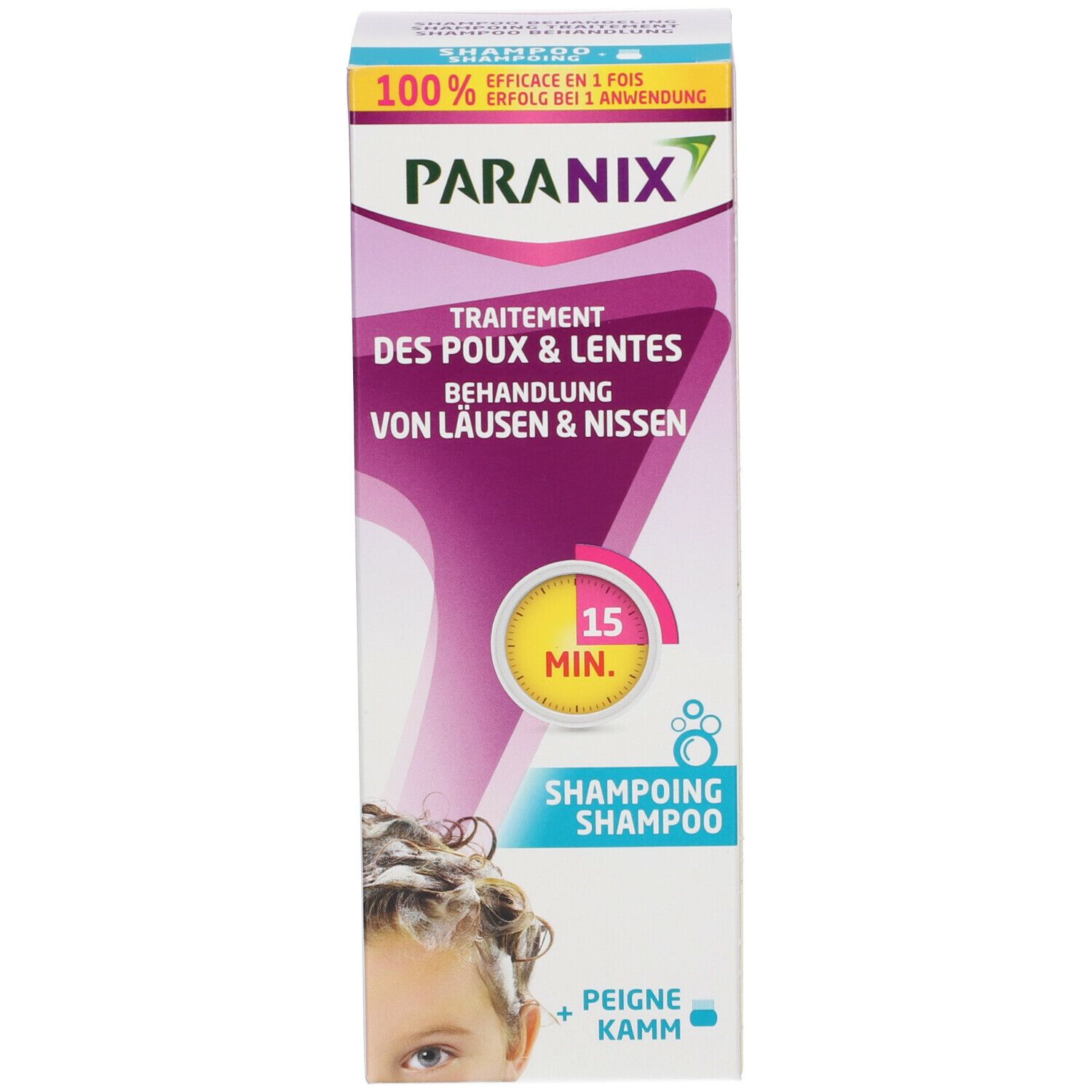 Paranix Shampoo + Comb