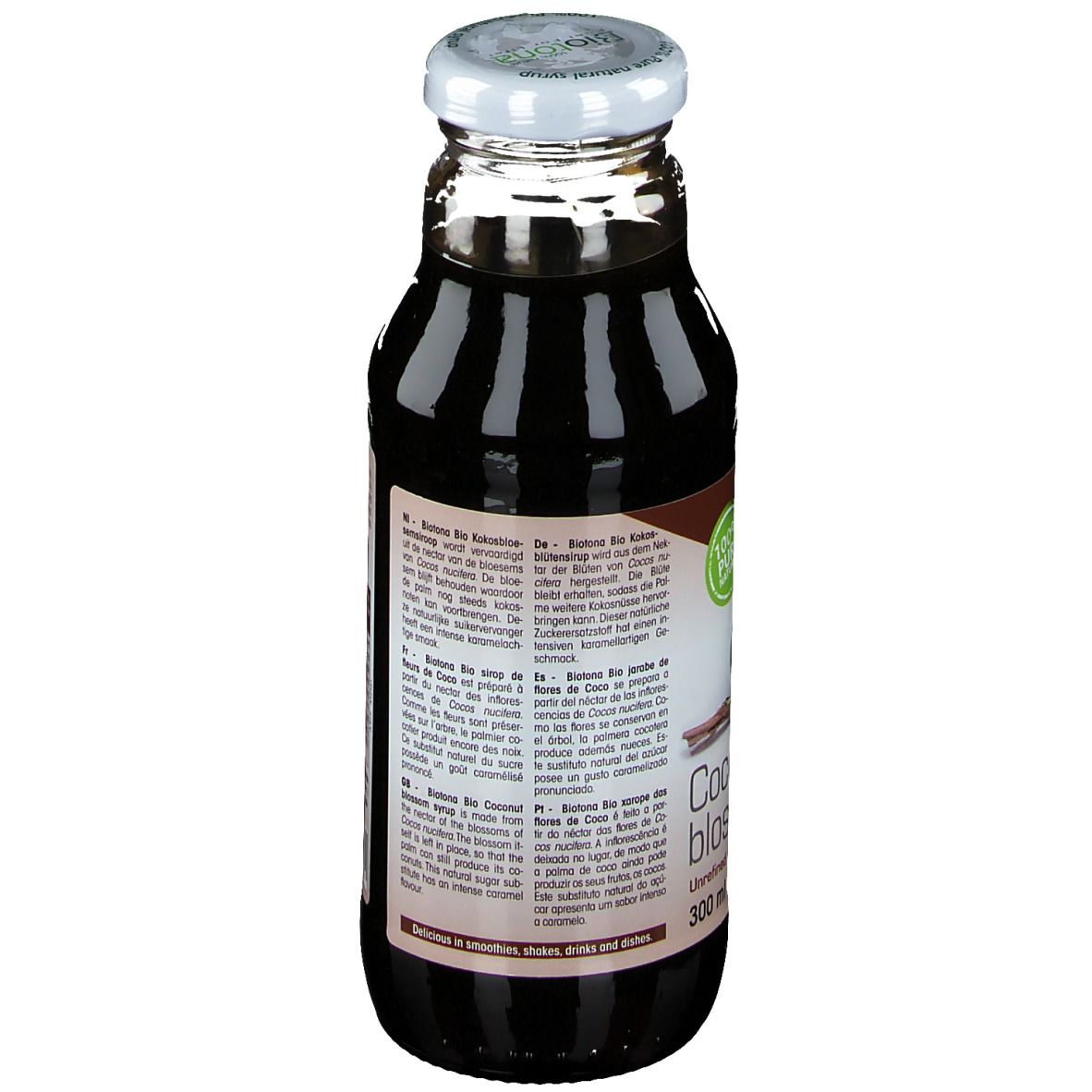 Biotona Coconut Blossom Syrup Dark Bio