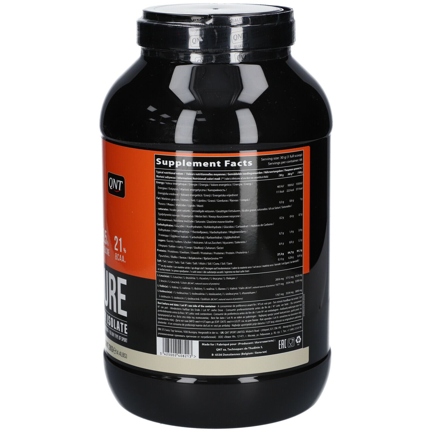QNT Metapure Zero Carb White Chocolate
