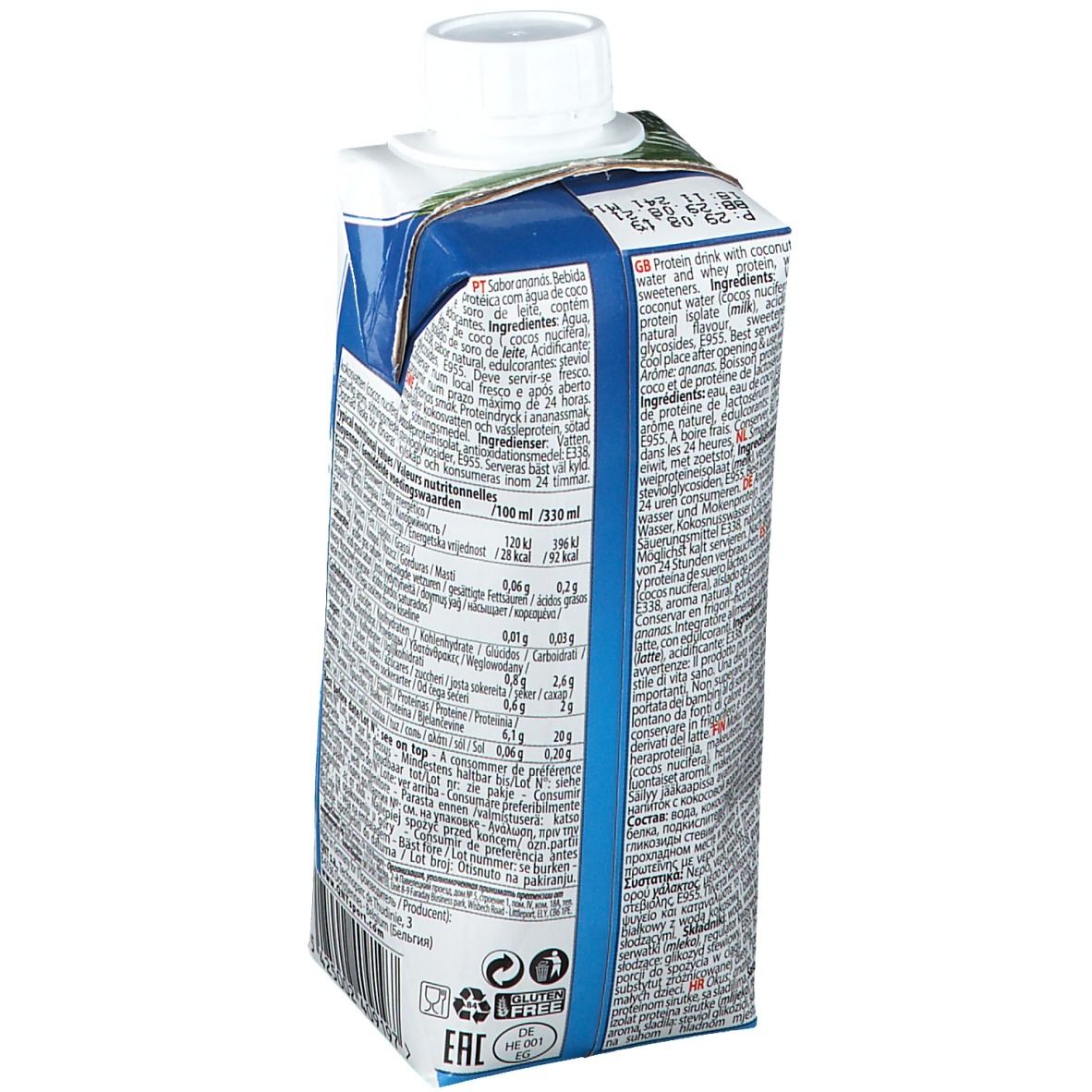 QNT Coco Whey Pineapple