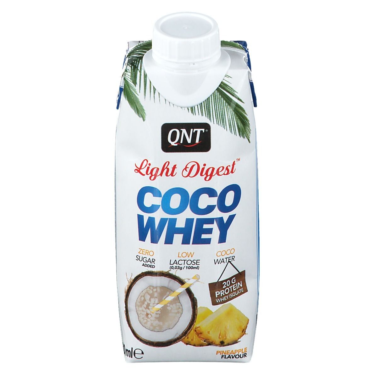 QNT Coco Whey Pineapple
