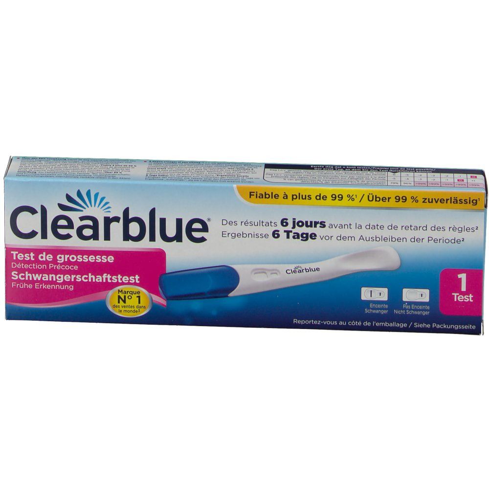 Clearblue Test Di Gravidanza Rilevazione Precoce Prezzo Ridotto