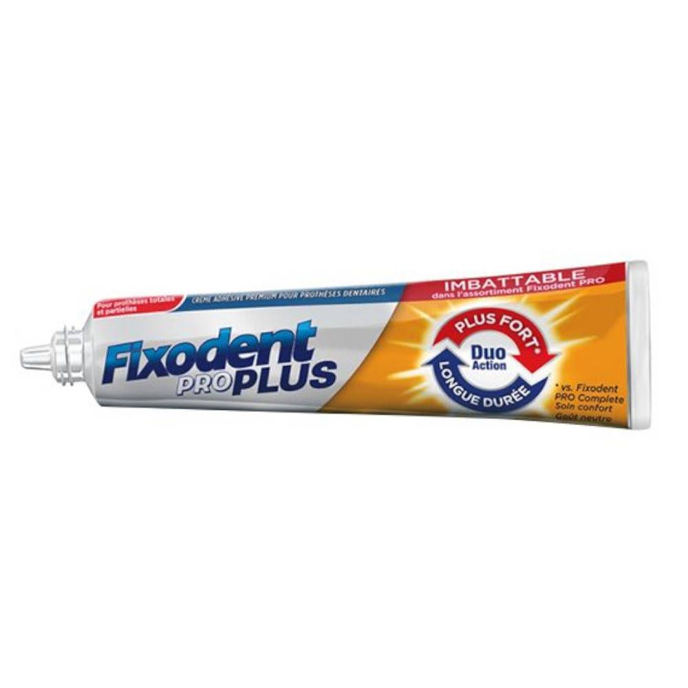 Fixodent Pro Plus Duo Action Adhesive Paste