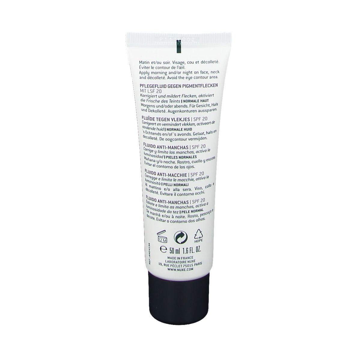 Nuxe Expert Anti-Spots Fluid SPF20 Normal Skin