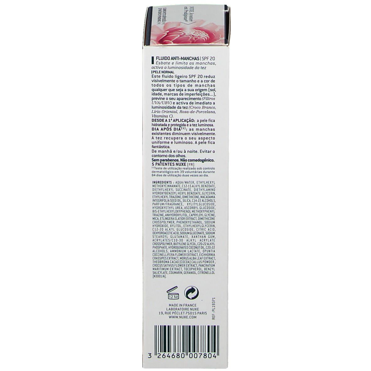 Nuxe Expert Anti-Spots Fluid SPF20 Normal Skin
