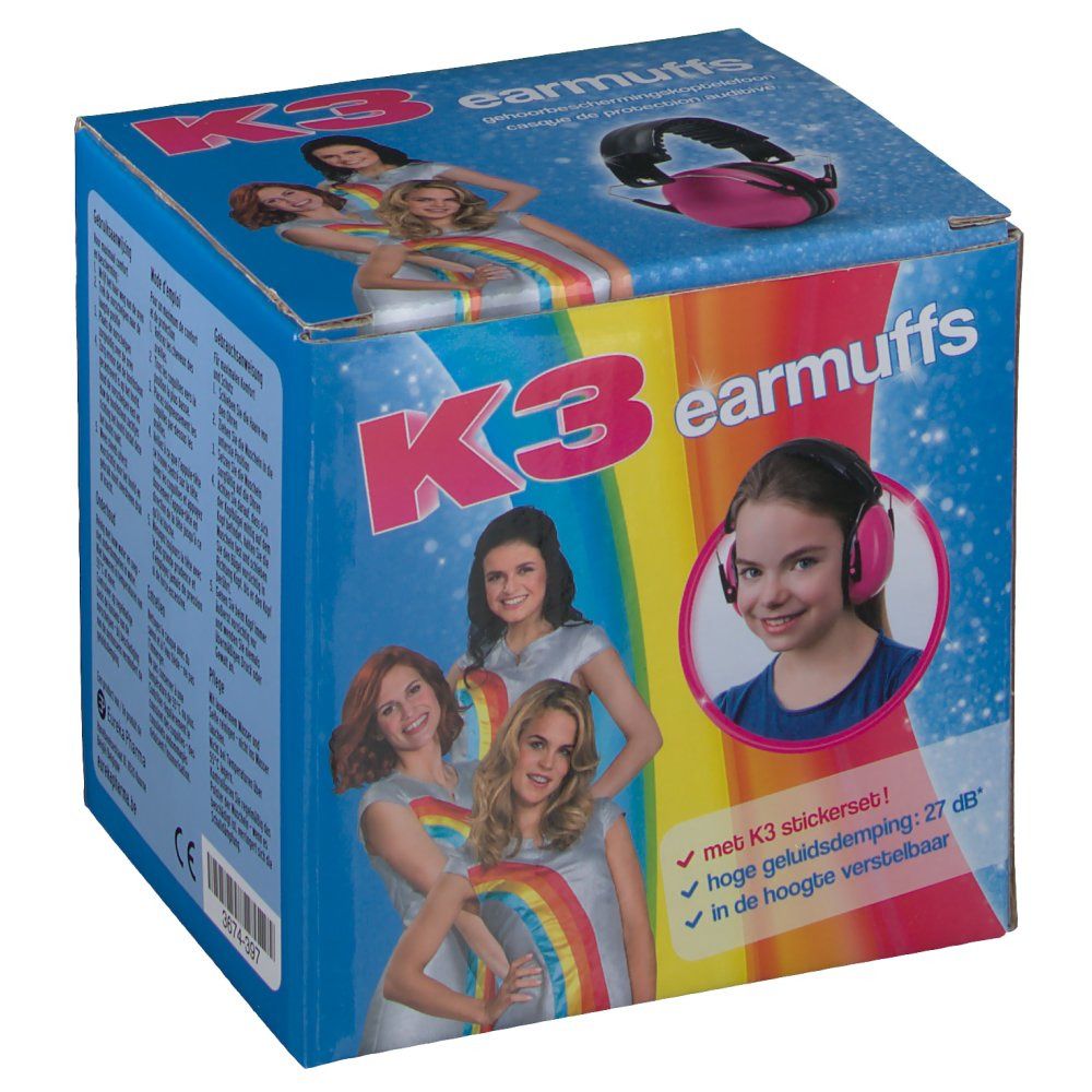 Studio 100 Headphones K3 Pink 3-12Years
